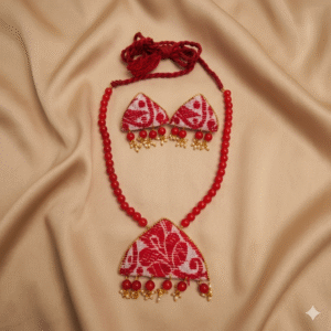 Handmade Gamucha Jewelry Set