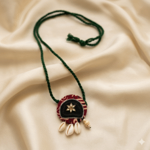 Handmade Fabric Jewelry Set