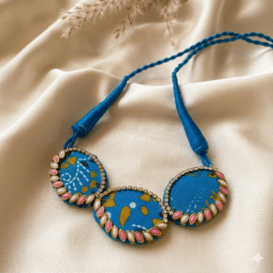 Handmade Fabric Jewelry Set